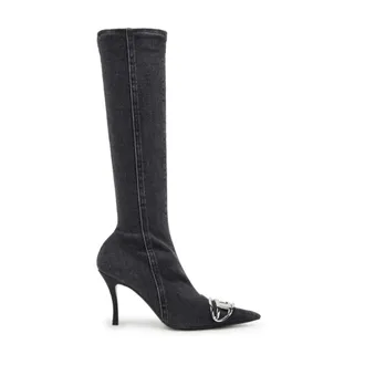 Diesel Mujer, Zapatos, Negro, Talla: 38 EU