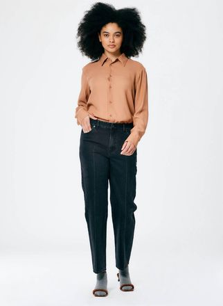 Tibi Denim Elfie Jean In Black