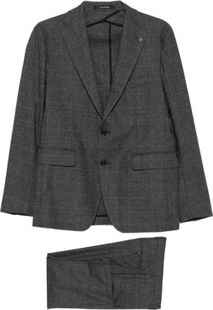Tagliatore Check-pattern Single-breasted Suit