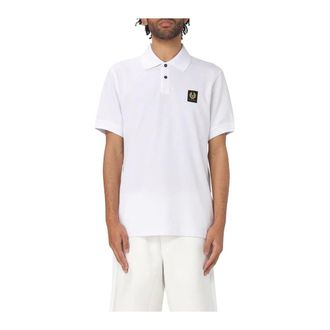 Belstaff Polo Shirts, male, White, M, Polo Shirt Classic