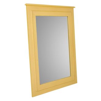 Wanderlust Deco Wanderlust Deco - Espejo De Madera Amarillo 70x03x90