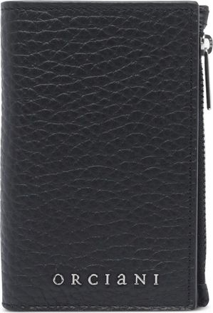 Orciani leather wallet - women - Grained Leather - One Size - Black