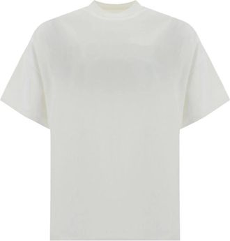 Jil Sander Katoenen T-shirt - Heren - T-shirts - Wit - S - Katoen - Tops