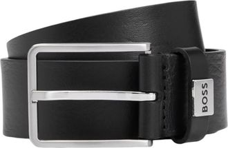 HUGO BOSS Stijlvolle riem - Heren - Riemen - Zwart - 95 CM - Accessoires