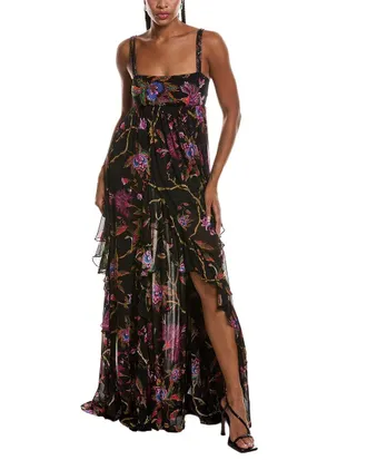 Diane Von F&uuml;rstenberg Diane Von Furstenberg Blanca Gown
