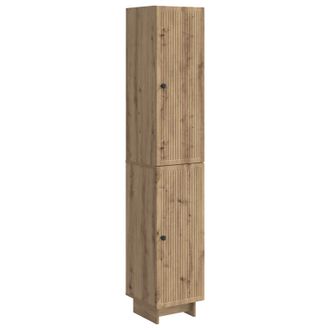 vidaXL Juego De Armarios 2 Uds. Roble Artisan Madera De Ingenier&iacute;a Vidaxl