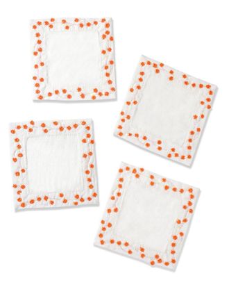 Tiramisu Set of 4 The Clementine Vine Cocktail Napkins
