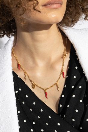 Dolce & Gabbana Necklace With Pendants, Womens, Gold