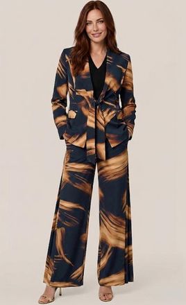 Mart Visser Aiden Print Broek Zwart / Goud
