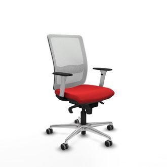 Piqueras y Crespo Silla De Oficina Piqueras Y Crespo Haches Blanco Espuma Inyectada