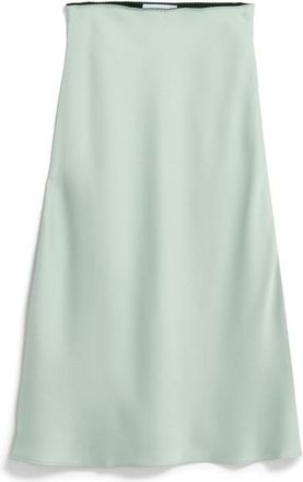 Armedangels Lenovaa Satin Slip-Skirt Jupe f&uuml;r Damen | grau