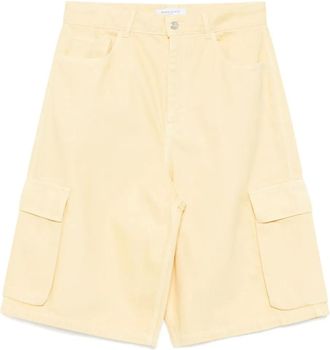 Maison Kitsun&eacute; Shorts denim - Giallo