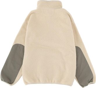 Maison Kitsun&eacute; 100% Polyester Fleece Fleece Jacket - Powder