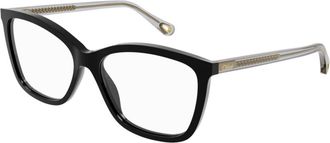 Chloé Ch0118o005 Black Grey Transparen