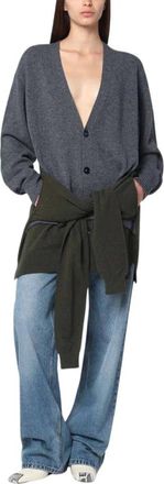 Stella McCartney Maglia Cardigan Corto - Dames - Vesten - Veelkleurig - S - Truien & Vesten