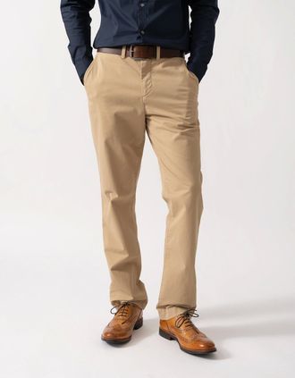 GANT Mens GANT Mens Regular Fit Classic Chinos - 248 Dark Khaki - Tan - Size: W32 l30