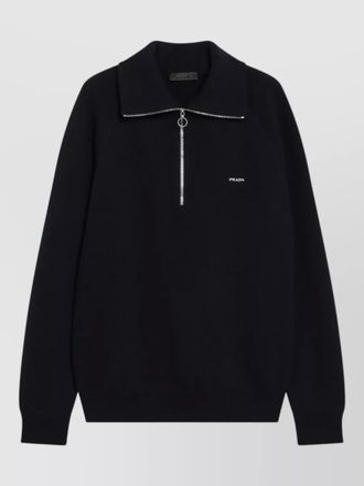 Prada fine-knit wool jumper