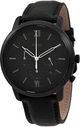 Fossil Neutra Chronograph Quartz Black Dial Mens Watch FS5503