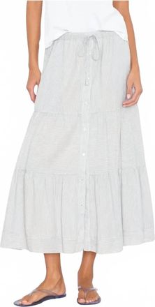 Xirena Mckenna Skirt In Windward Stripe