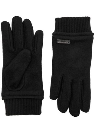 BOSS Boss Kalspar Wool-blend Gloves - Black - S