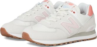New Balance Womens 574 Sneaker, Reflection Pink, 7 UK