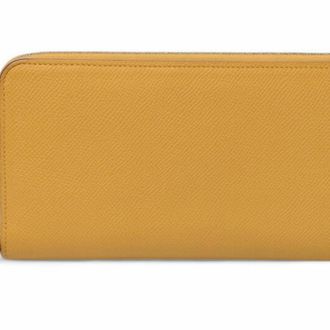 Herm&egrave;s Azap Leather Long Wallet (Bi-Fold) (Pre-Owned)