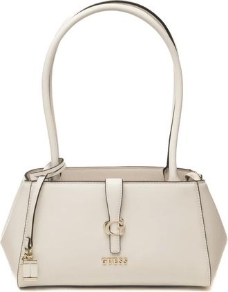 Guess Tassen, Dames, Beige, ONE Size, Carrie Girlfriend Shoulder Satchel