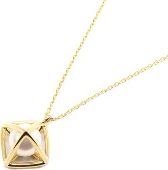Tasaki Refined Rebellion Neo Pearl Necklace K18 YG