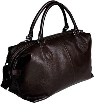 Generic Compatible For Travel Bag Mens Luggage Bags Large Male Duffle weekend Women Shoulder Big Tote Handbag(Brown size L)