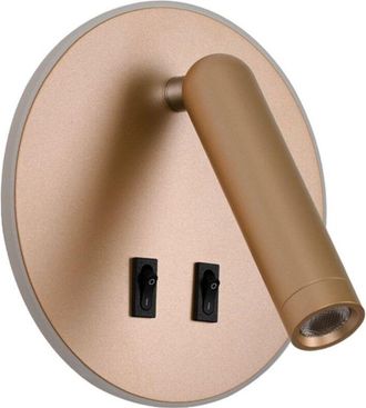 OEM Aplique Led De 8w Con Foco E Interruptor Furla Wl537421gd Italux