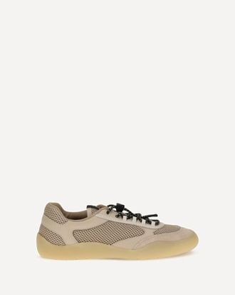 Prada Speedrock mesh and leather Sneakers Female 37.5
