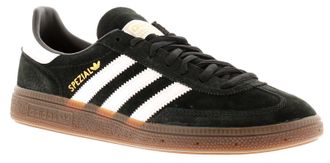 adidas Originals Mens Trainers Handball Spezial Leather Lace Up black - Size UK 9