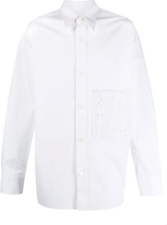 Valentino Hombre, Camisas, Blanco, Talla: L