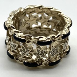 Chanel Metal Band Ring (Pre-Owned)