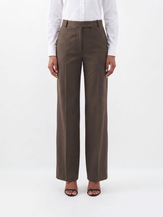 Joseph Pants Woman color Brown