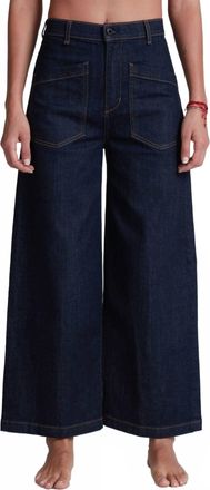ASKK NY Virginia Wide-Leg Jeans In Indigo Resin