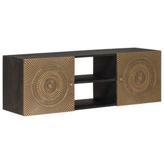 vidaXL Mueble De Tv Con Estante Con Puerta Lat&oacute;n 105 X 30 X 35 Cm Vidaxl