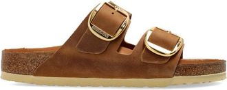 Birkenstock Dames, Schoenen, Bruin, Maat: 39 EU Leer