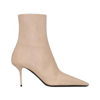 Saint Laurent Dames, Schoenen, Beige, Maat: 37 1/2 EU Leer