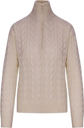 Max Mara Coltruien - Dames - Coltruien - Beige - M - Truien & Vesten