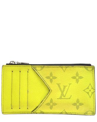 Louis Vuitton Taigarama Coin Card Holder (Authentic Pre-Loved)
