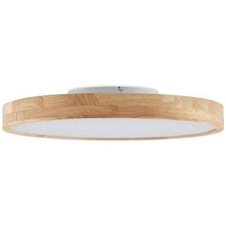 Lindby Led Lanira in Ocra da Legno - Lindby