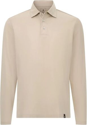 Boggi Milano Polo a maniche lunghe - Toni neutri