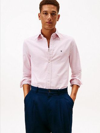 Tommy Hilfiger Regular Fit Stripe Oxford Shirt