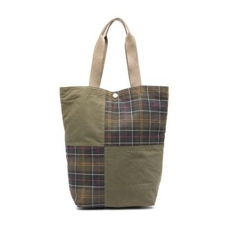 Barbour Tassen, Heren, Groen, ONE Size, Groene Laptoptas met Flessenhouder
