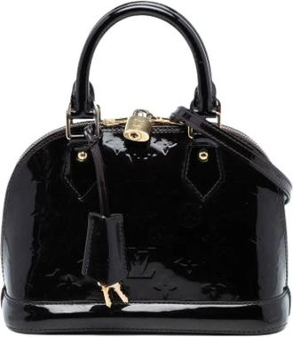 Louis Vuitton Pre-owned Handbags, female, Black, Size: ONE SIZE Pre-owned Alma BB