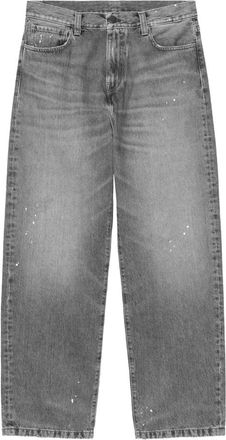 Carhartt Work in Progress Landon Pant - Heren - Loose Fit Jeans - Grijs - W33 - Katoen - Jeans