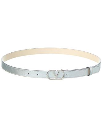 Valentino VLogo Signature Leather Belt