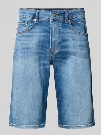 Pepe Jeans London Regular Fit Jeansshorts aus Baumwoll-Mix Modell CASH in Jeansblau, Gr&ouml;&szlig;e 30