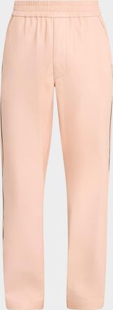 Tom Ford Men & apos;s Napa Leather Straight-Leg Pull-On Pants